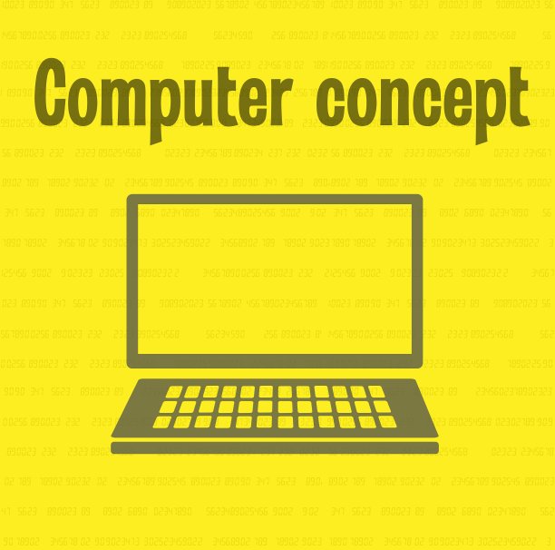 概念办公电脑图片下载