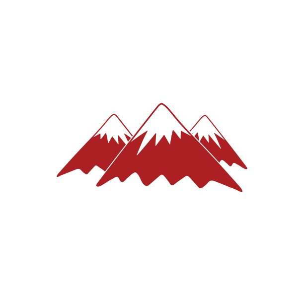 山峰图标图片下载
