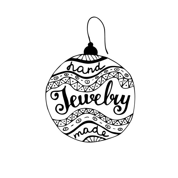 手工首饰店的标志图片下载