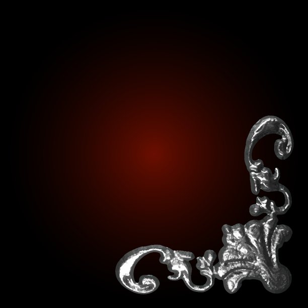 银色的装饰图片下载