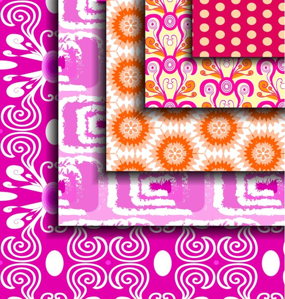 紫色抽象图案图片下载