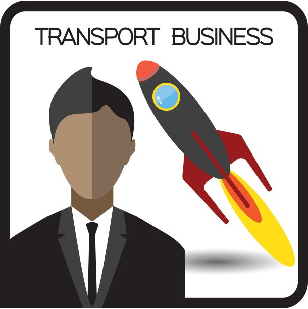 运输业务平面设计一个人一个人图片下载