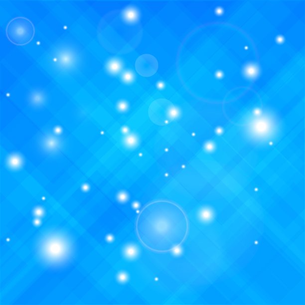 蓝色的五彩纸屑孤立图片下载