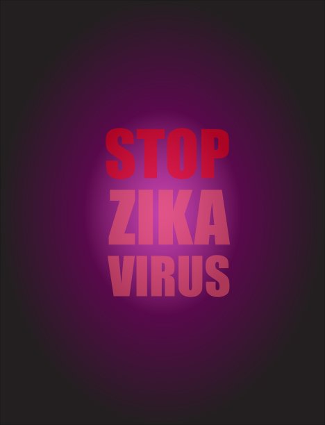 寨卡病毒作为危险概念艺术图片下载
