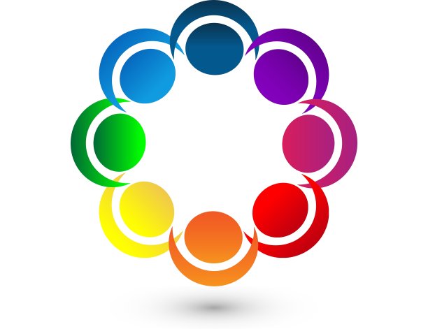 团队人员围绕图标应用程序图片下载