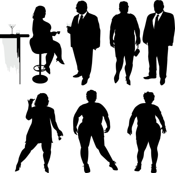 酒吧里有几个胖子图片下载