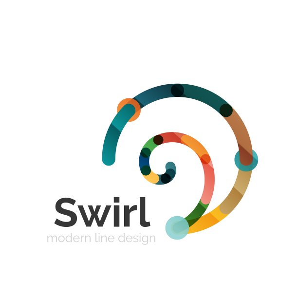 漩涡圆的标志图片下载