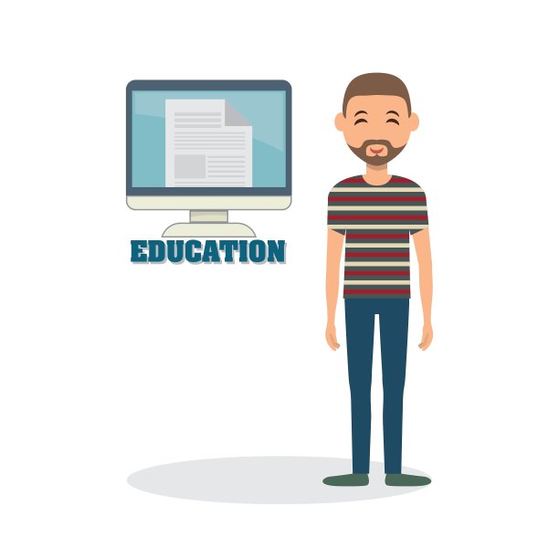 教育设计大学图标丰富多彩图片下载