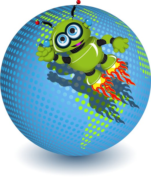 地球上的机器人图片下载