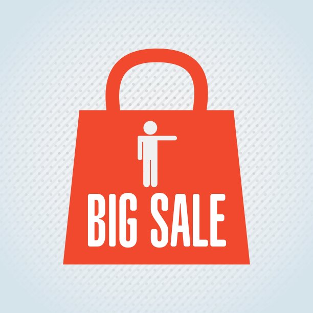 人们购物设计图片下载