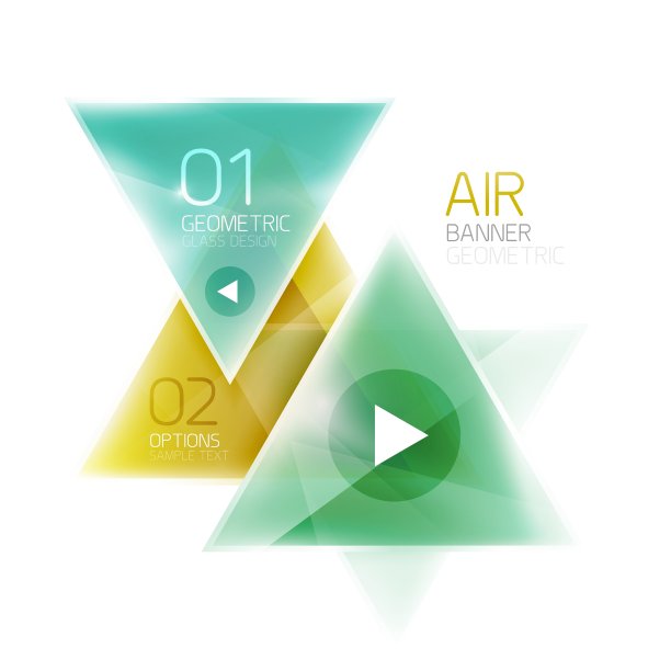 空气三角形抽象背景图片下载