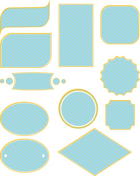 框架和标签集的框架图片下载