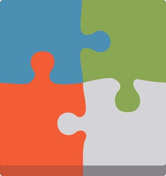 拼图游戏零件拼图图标图形图片下载