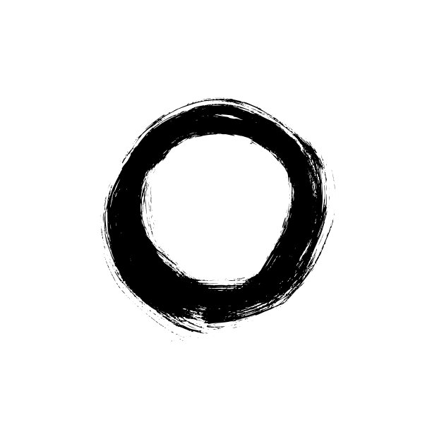 黑墨水手绘画笔刷图片下载