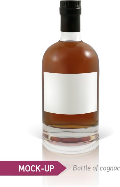 瓶白兰地图片下载