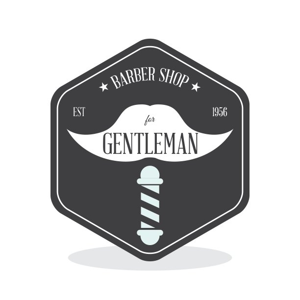 理发店的护发理念孤立图片下载