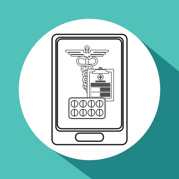 医疗保健设计医疗保健图标平坦图片下载