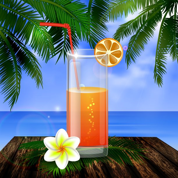 热带的背景图片下载