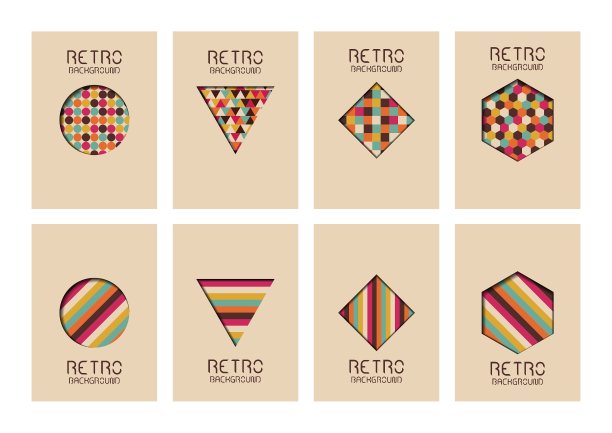 314复古几何套图片下载