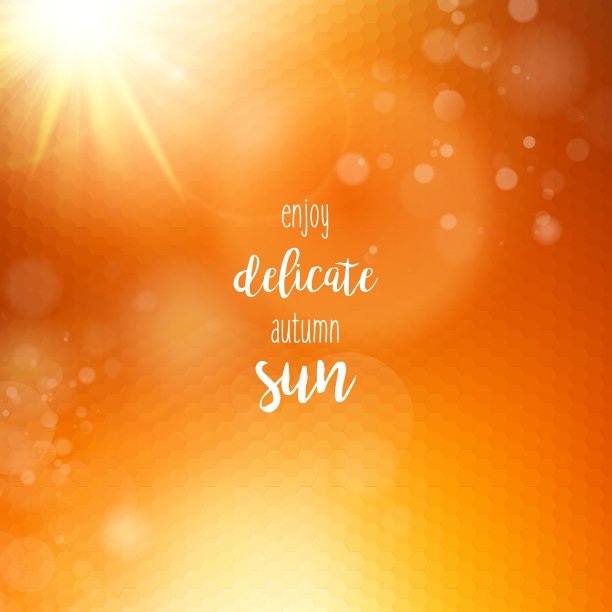 秋季抽象背景EPS 10图片下载