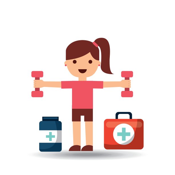 健康生活方式设计图片下载