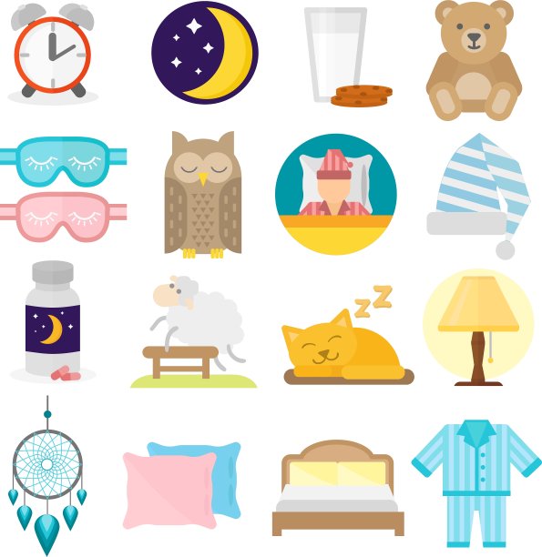 睡眠的图标图片下载