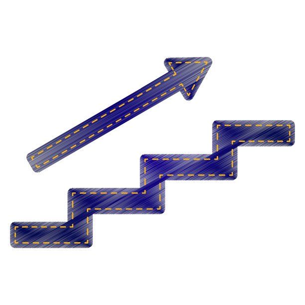 楼梯与箭头图片下载