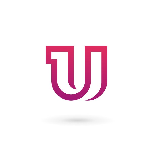 字母U标志图标设计模板元素图片下载