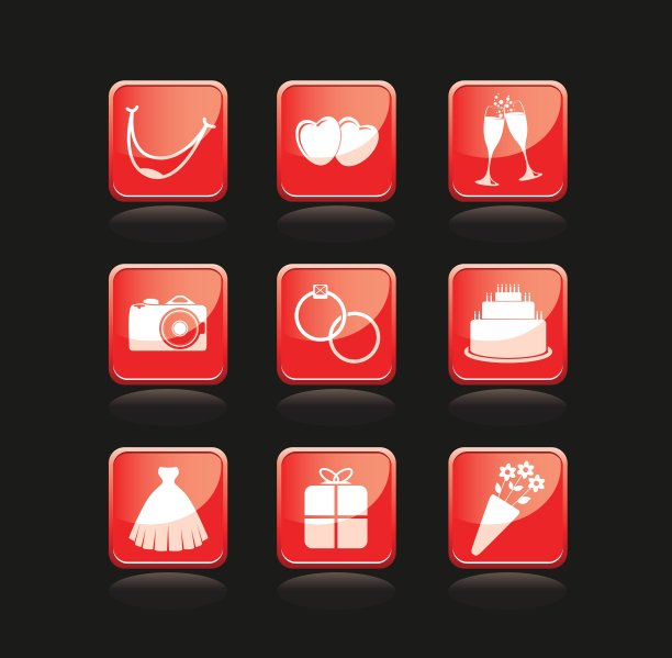 婚礼的图标图片下载