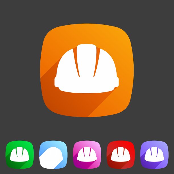 头盔建设安全帽图标web标志符号图片下载