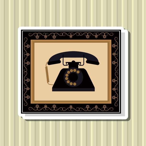 复古的手机设计图片下载