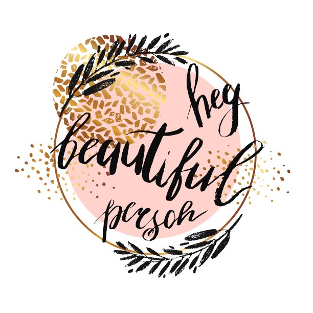 嘿，漂亮的手写字图片下载