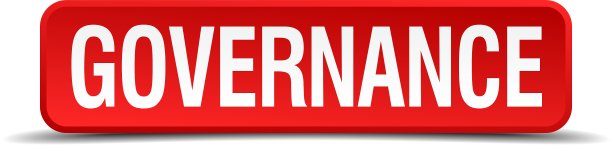 治理红色3d方形按钮上的白色图片下载