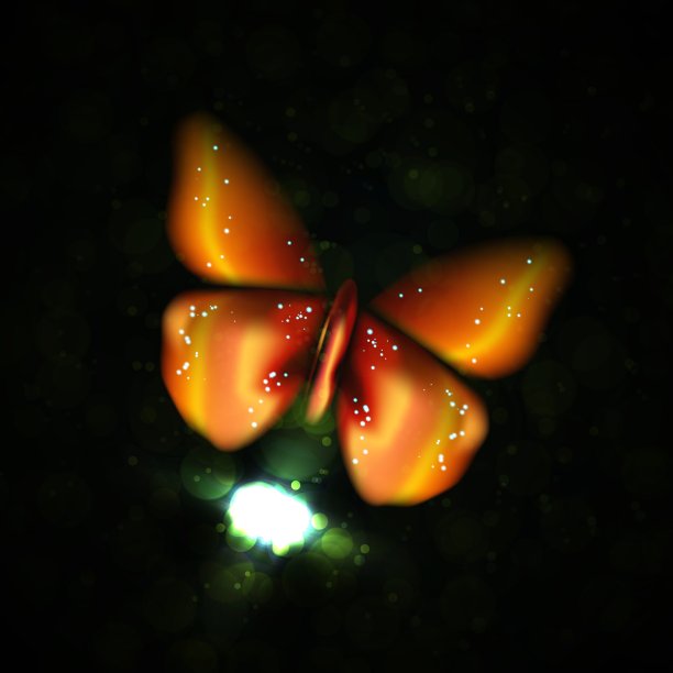 抽象的蝴蝶图片下载