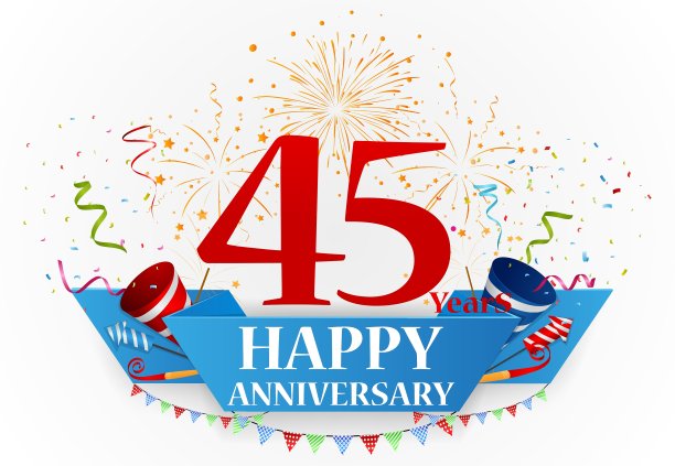 庆祝周年快乐，放烟花图片下载