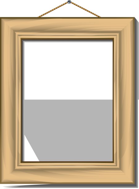 木制相框图片下载