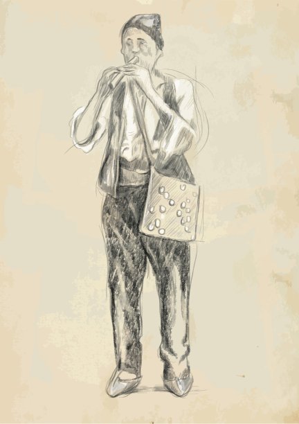 长笛演奏家-转换图片下载