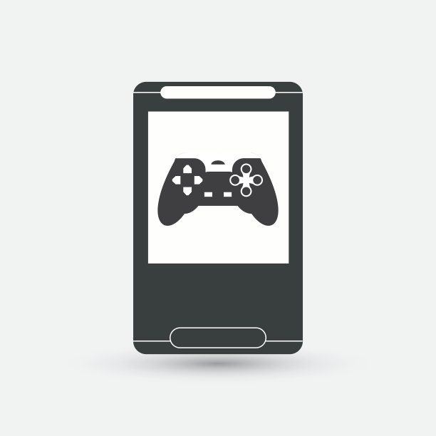 孤立的游戏设计技术图标图片下载