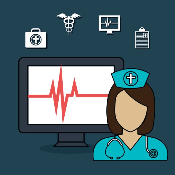 将医生笔记本电脑服务设置为医疗隔离图片下载