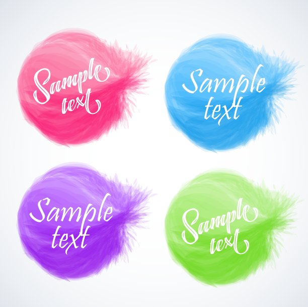 五颜六色的旗帜图片下载