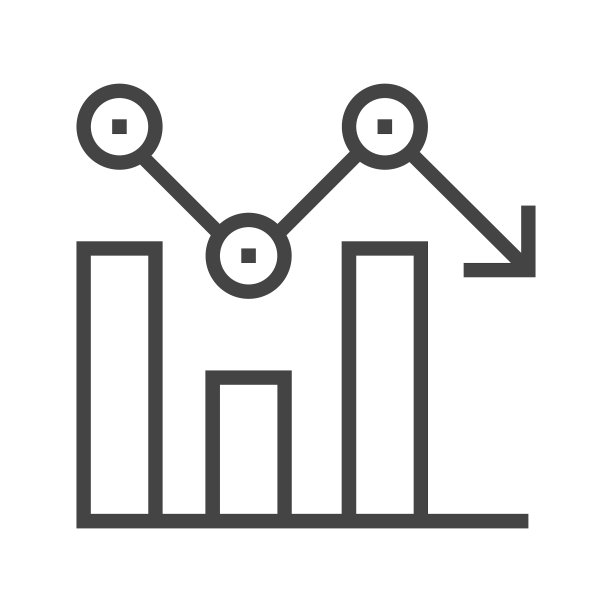 图表线条图标图片下载
