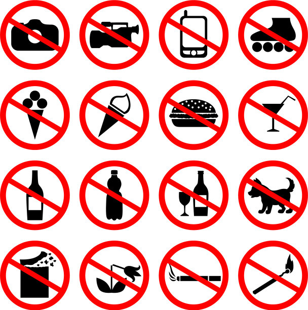 禁止象形图图片下载