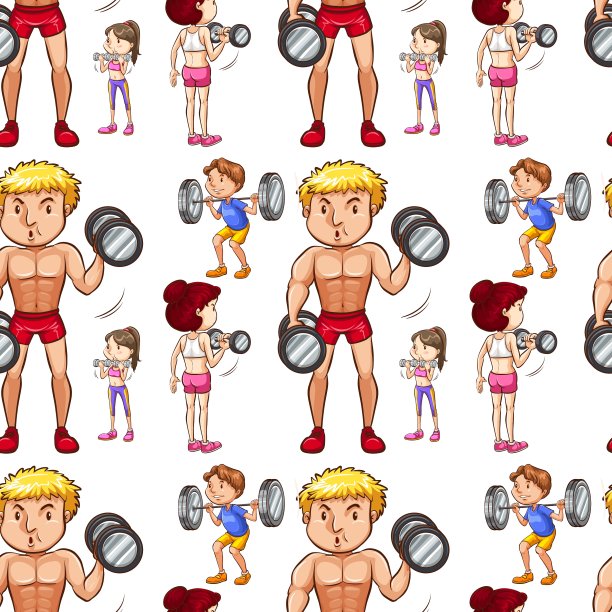 无缝背景与人做图片下载