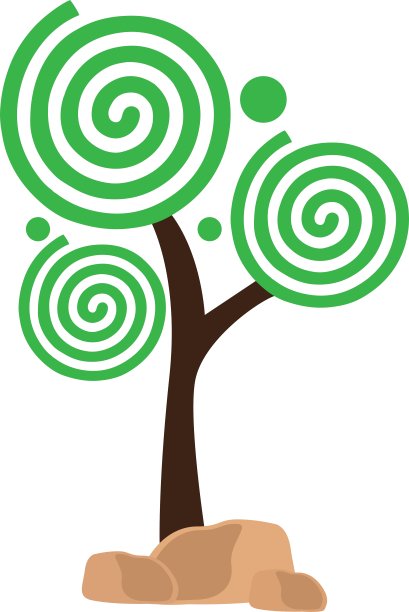 抽象的树图片下载