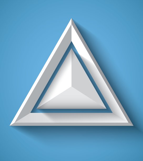 现实的几何背景与三角形图片下载