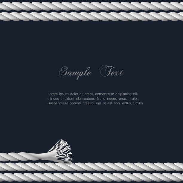 海洋绳索背景图片下载