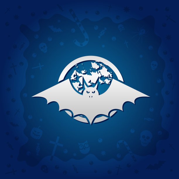 美丽的万圣节背景图片下载