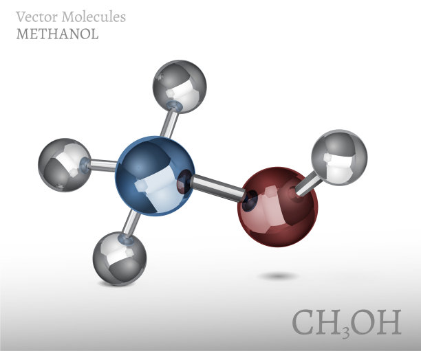 甲醇分子的形象图片下载
