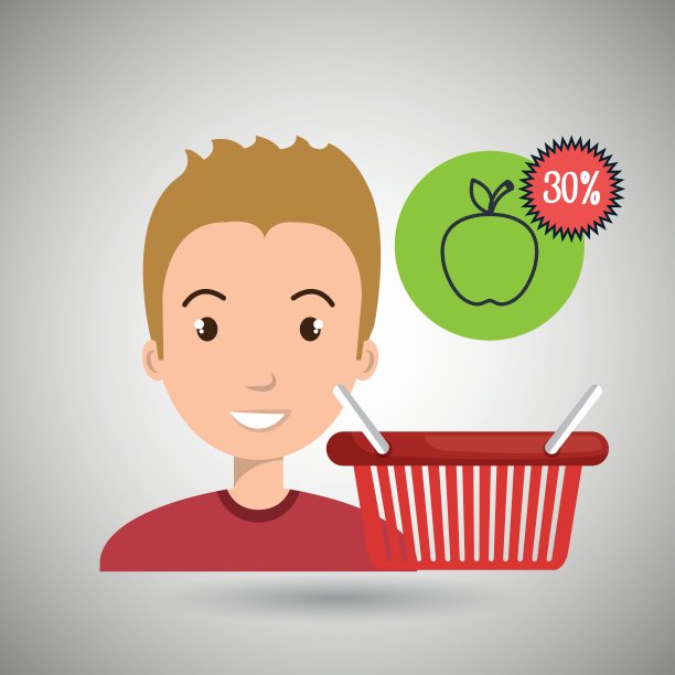 性格买折扣水果图片下载