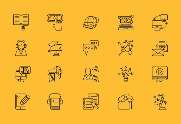 E-learning中的信息传输图片下载